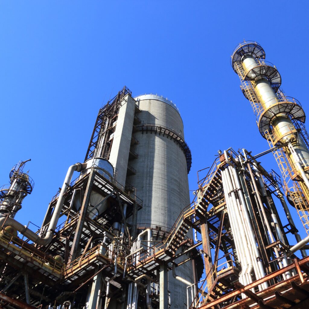 Géoguidage industriel sur un site pétrochimique