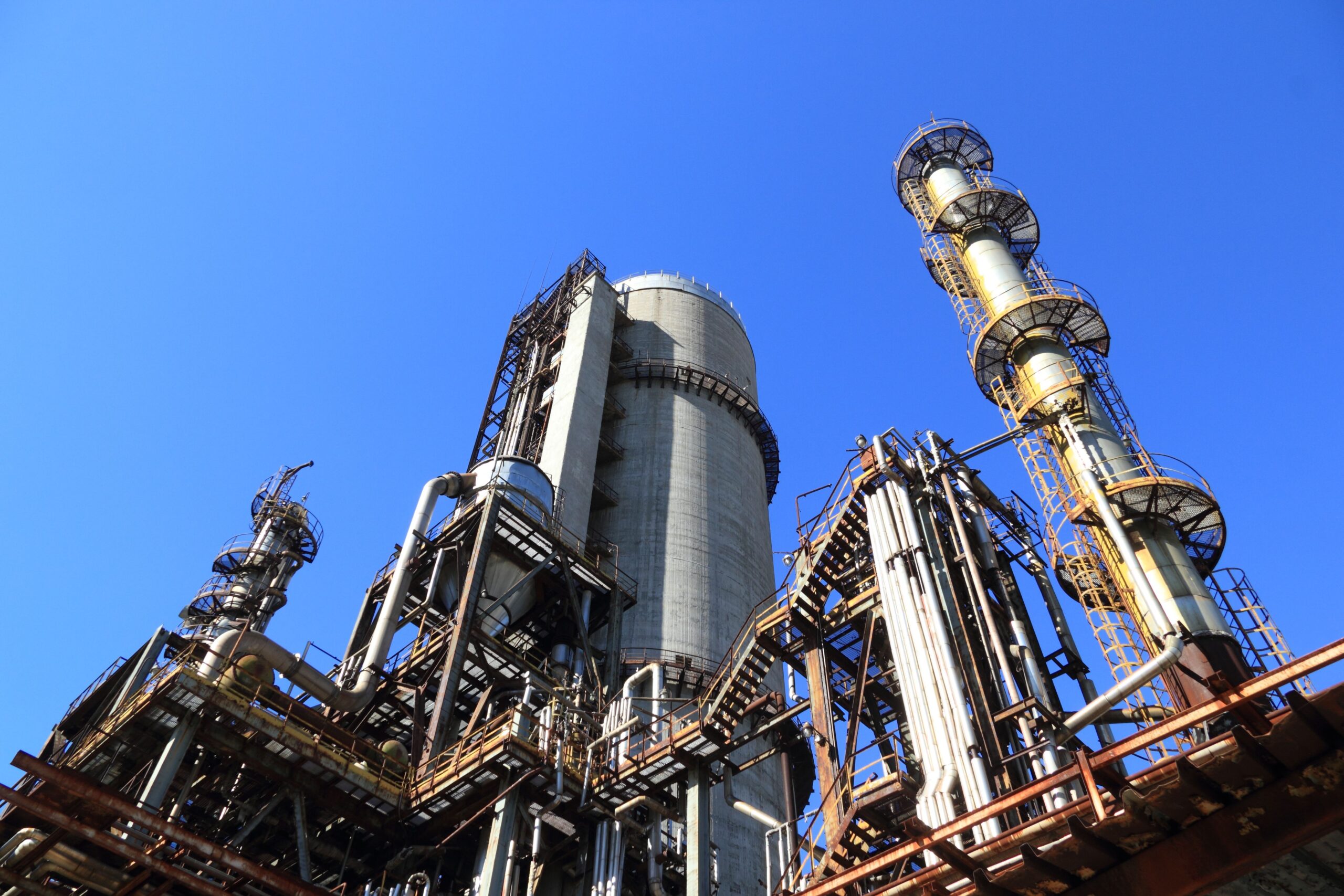 Géoguidage industriel sur un site pétrochimique